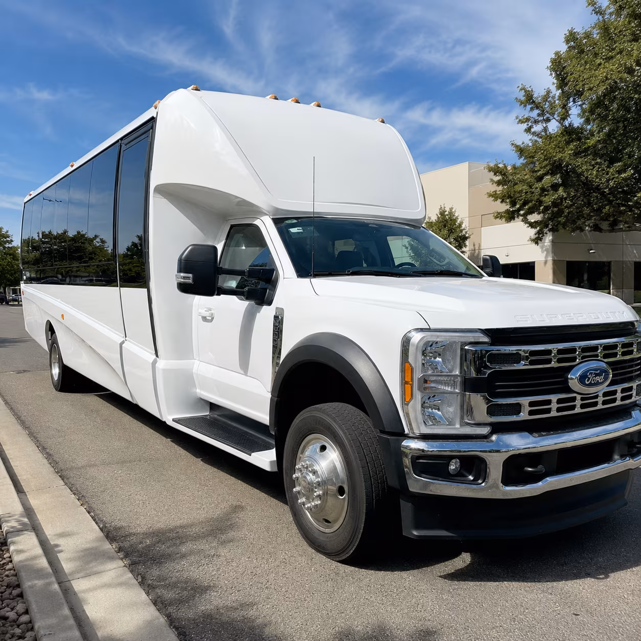 church group and community event buses in irvington