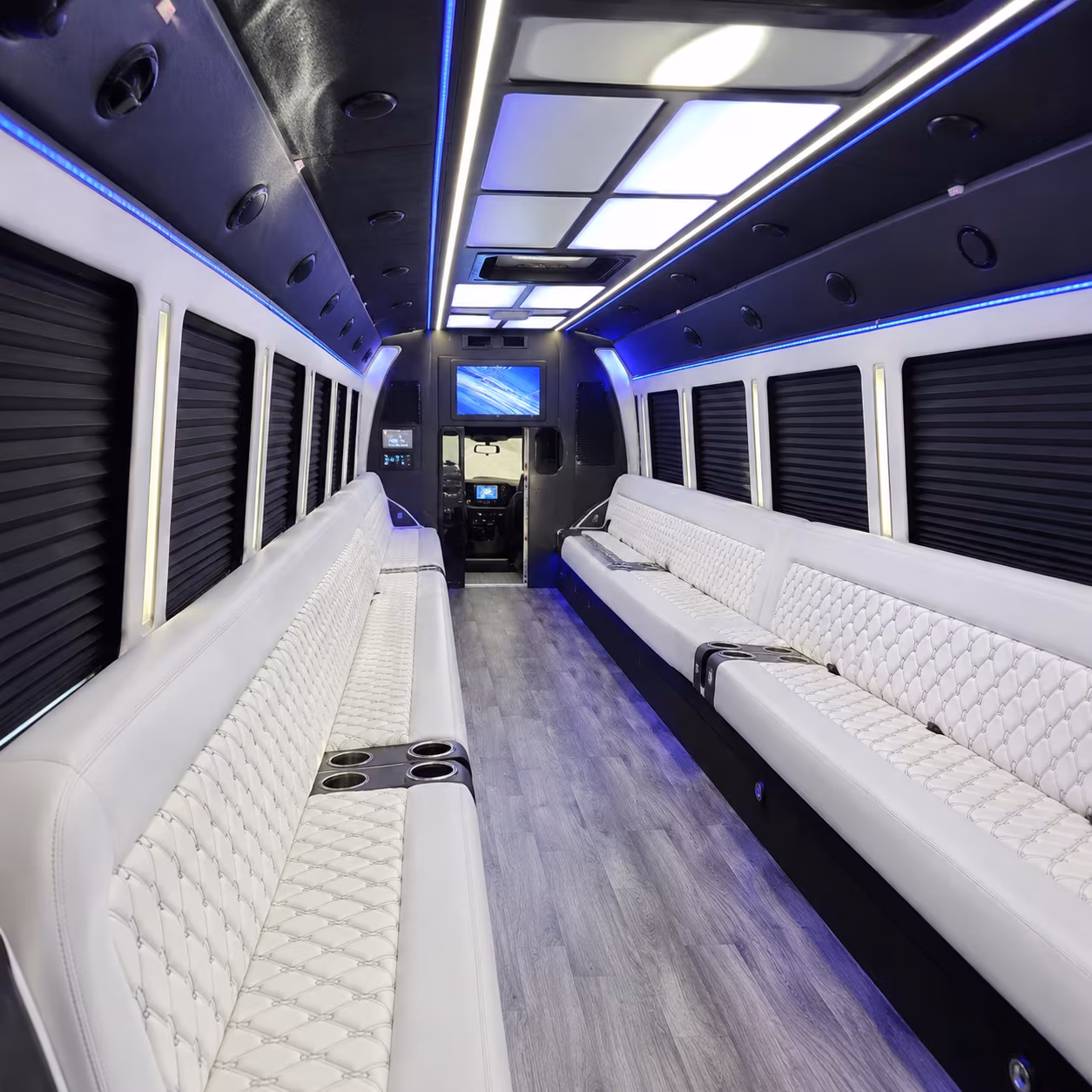 irvington party bus inside