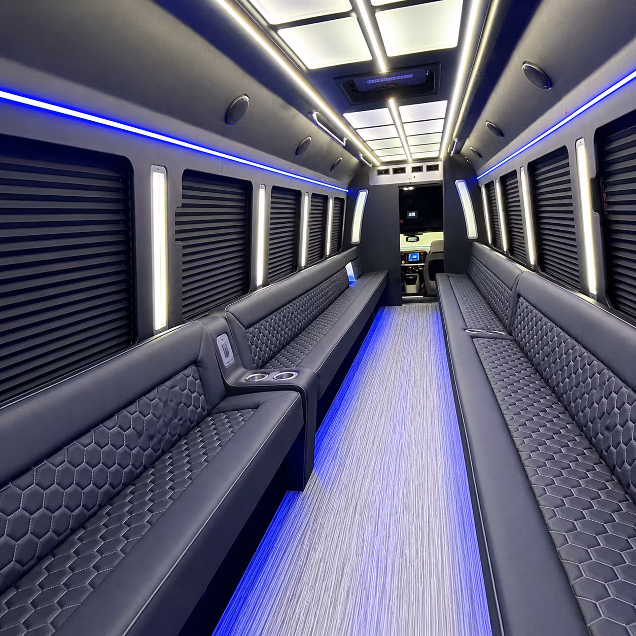 irvington party bus interior