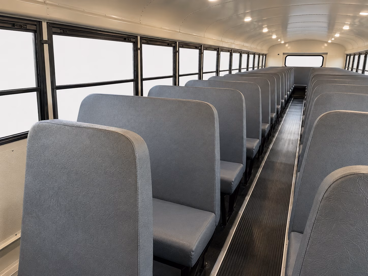 irvington school bus inside