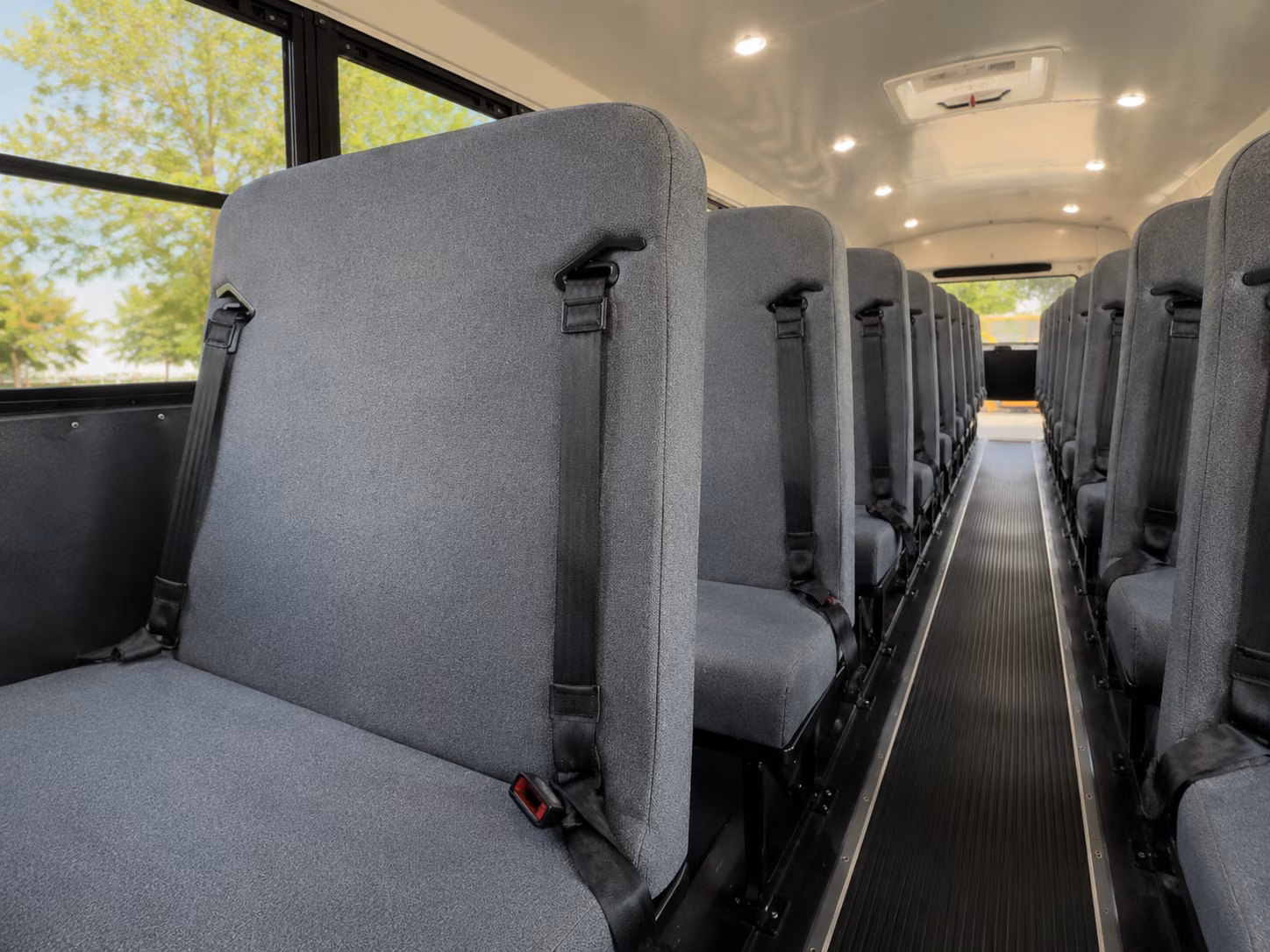 irvington school bus interior