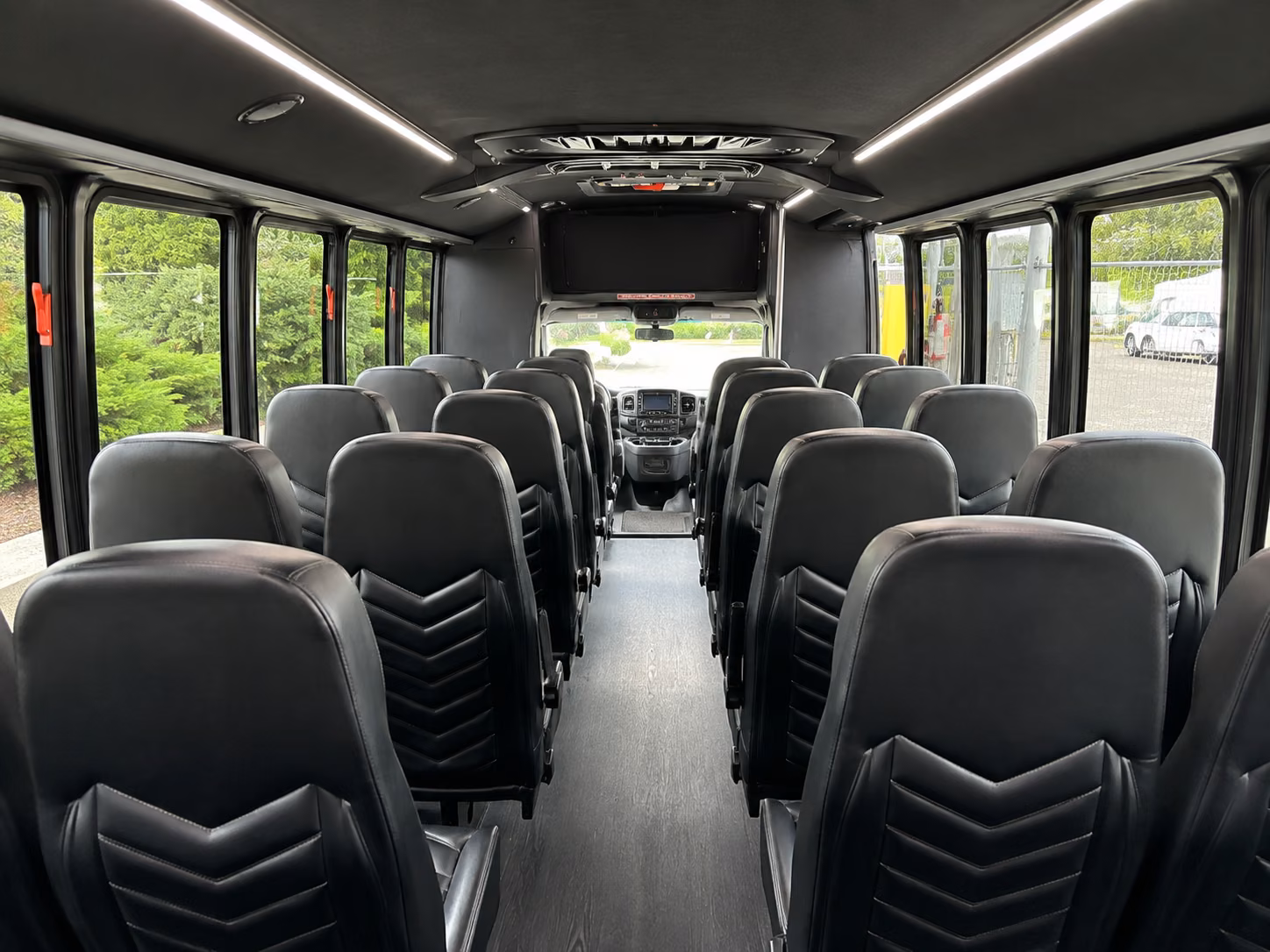 long distance charter buses for away games and multi city sports trips