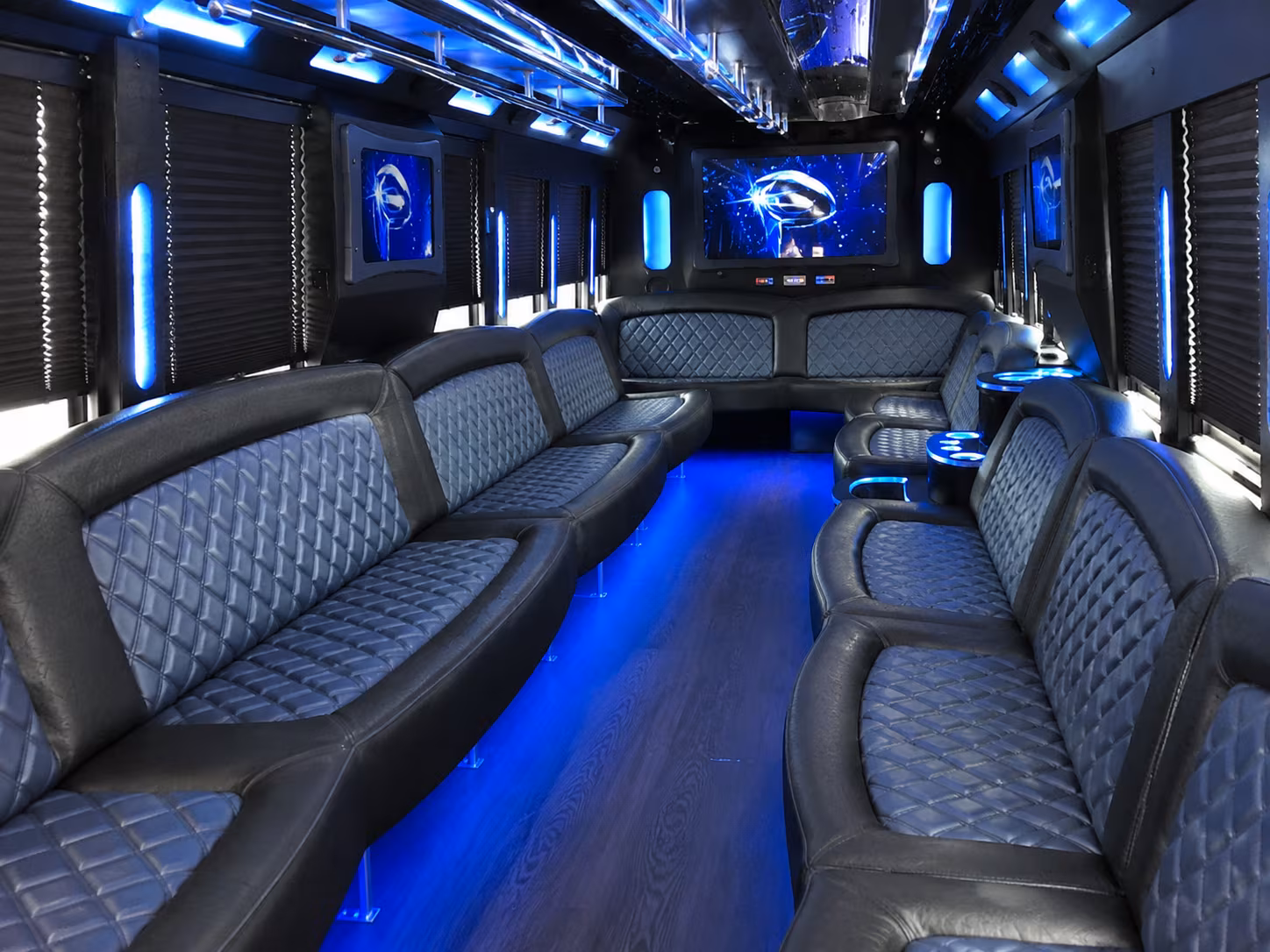 night out on town irvington party bus rental