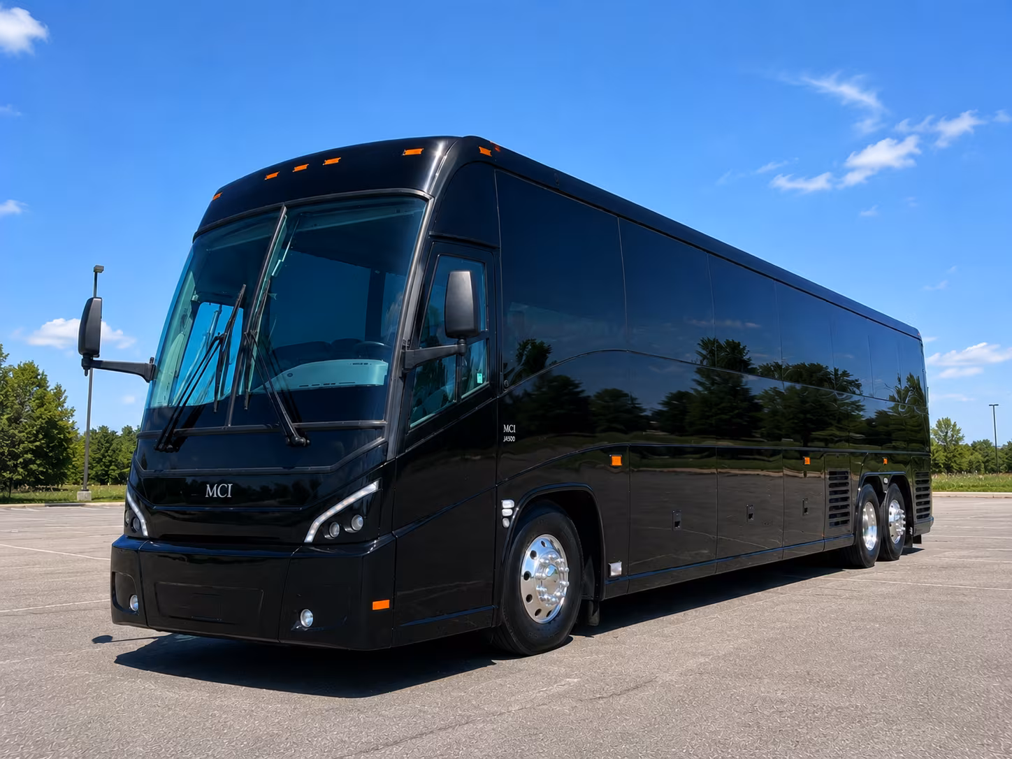 out of state charter bus service from irvington for church and community groups