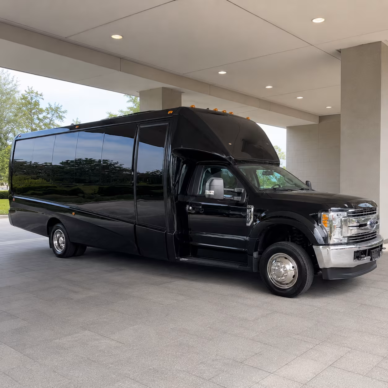 party buses for irvington wedding parties and bridal groups
