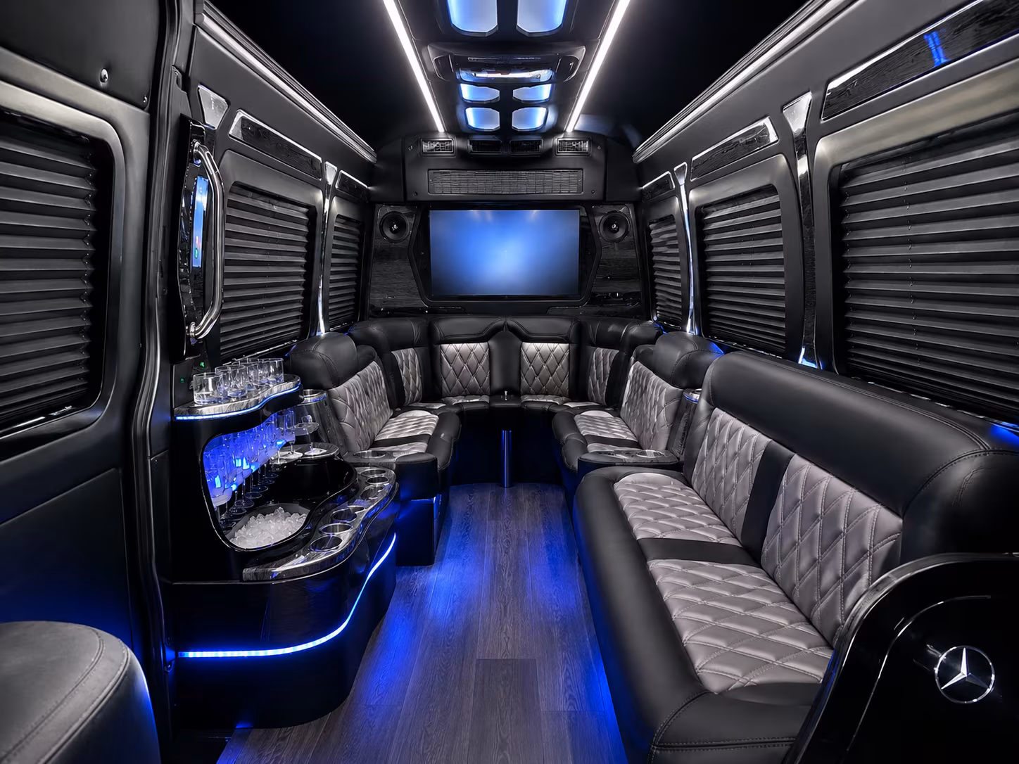 rehearsal dinner and multi day wedding weekend bus rentals in irvington