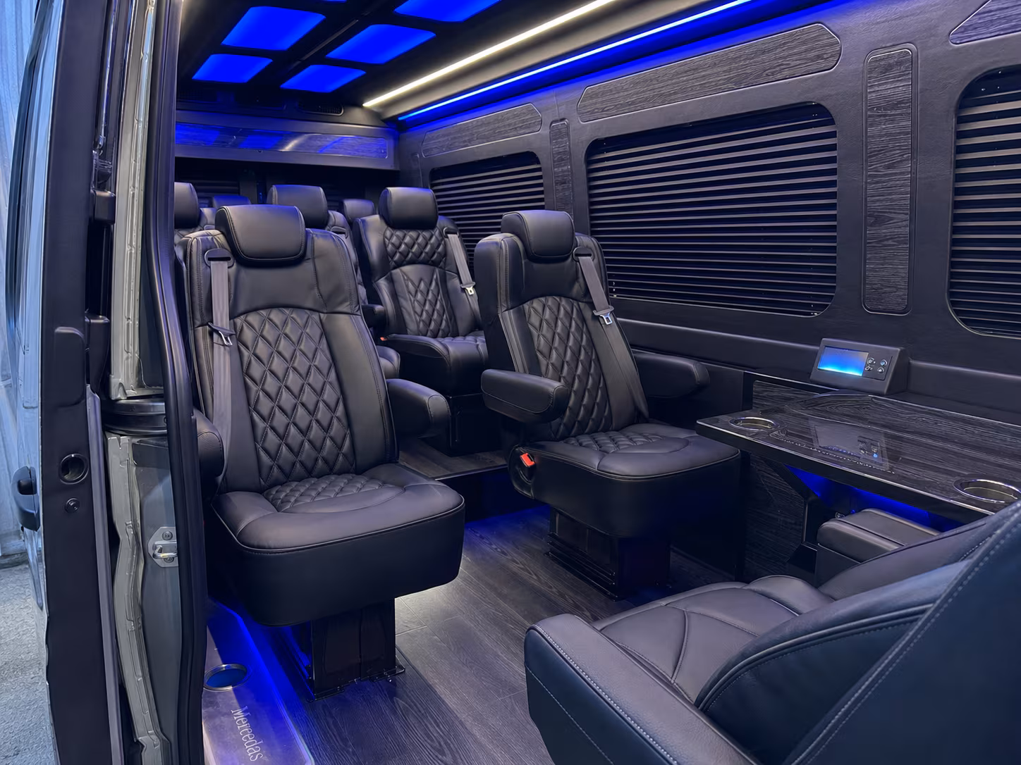 sprinter van transportation for groups and events across irvington